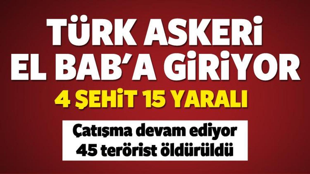 T&uuml;rk askeri El Bab'a giriyor
