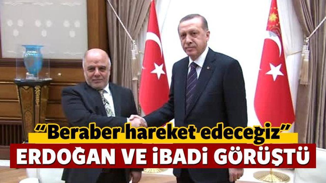 Erdoğan ile İbadi görüştü!