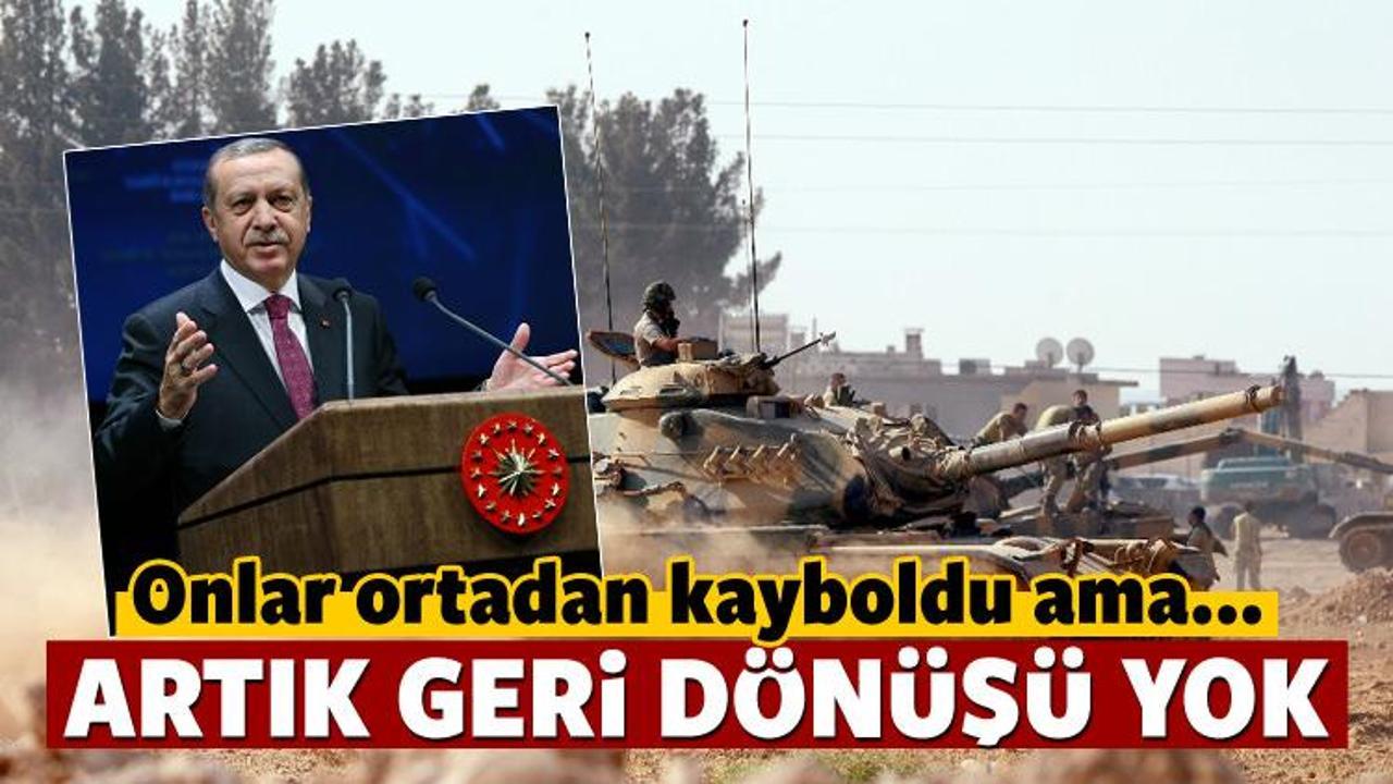 Erdoğan noktayı koydu: Bu işin geri dönüşü yok