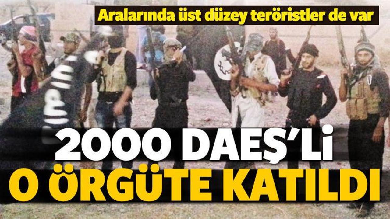 İki bin DEAŞ’lı terörist PKK’ya katıldı