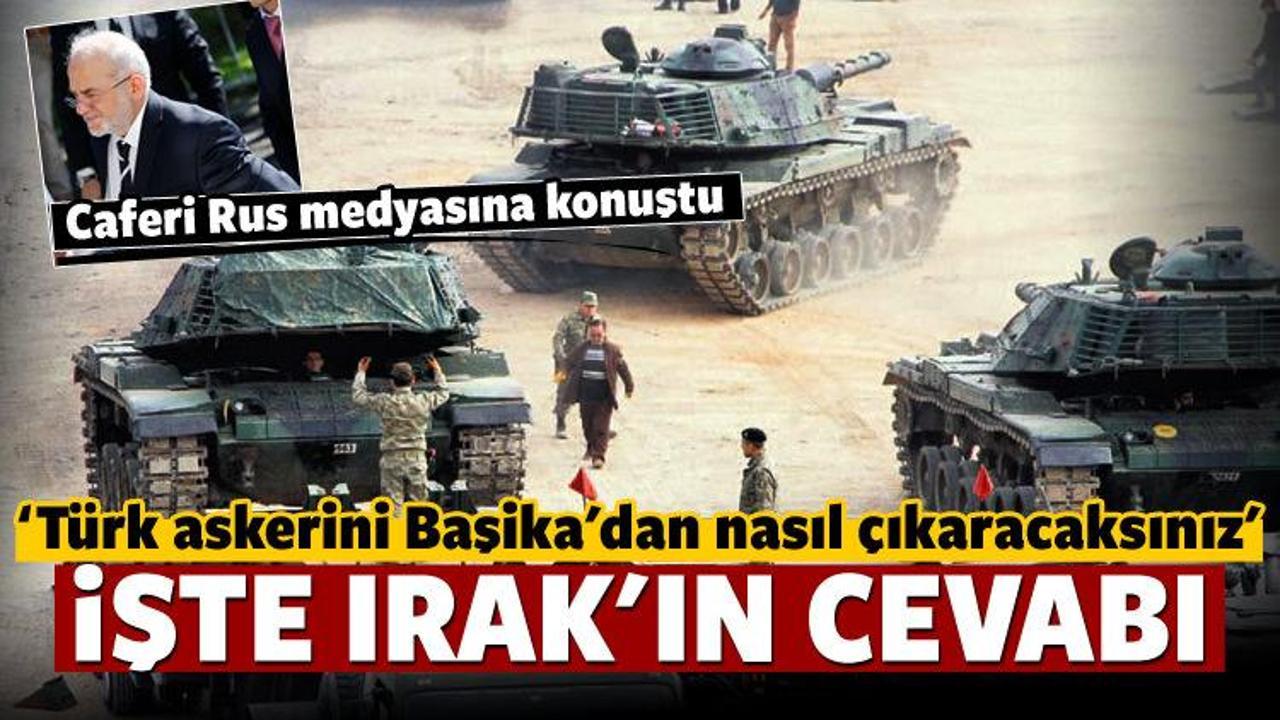 Irak Dışişleri Bakanı'ndan Türk askeri açıklaması