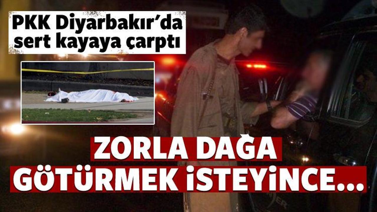 Zorla PKK'ya götürmek isteyince öldürdü!