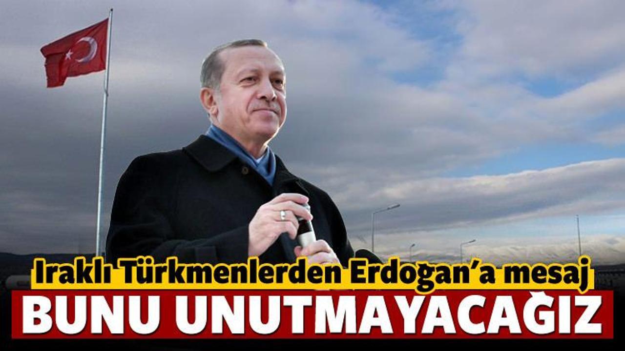 Erdoğan'a seslendi: Bunu asla unutmayacağız