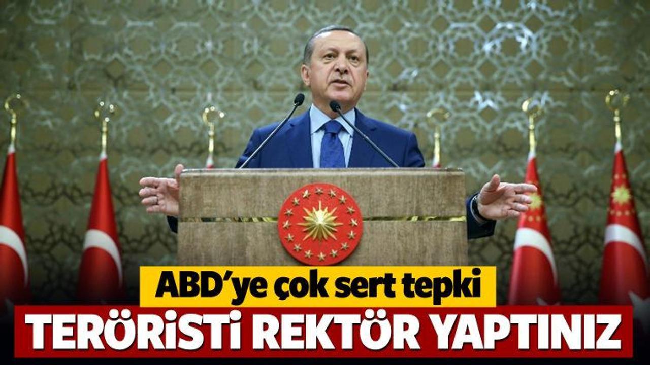 Erdoğan'dan ABD'ye &ccedil;ok sert FET&Ouml; tepkisi