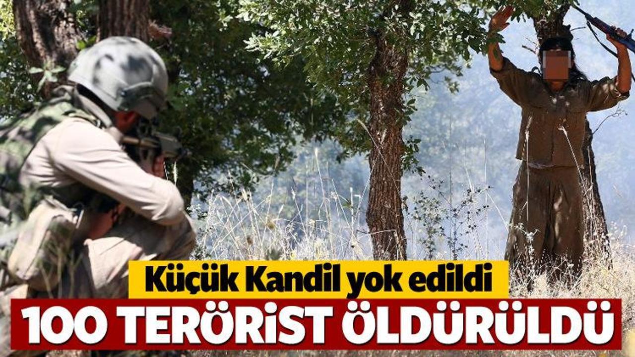 'K&uuml;&ccedil;&uuml;k Kandil&rsquo; yerle bir edildi