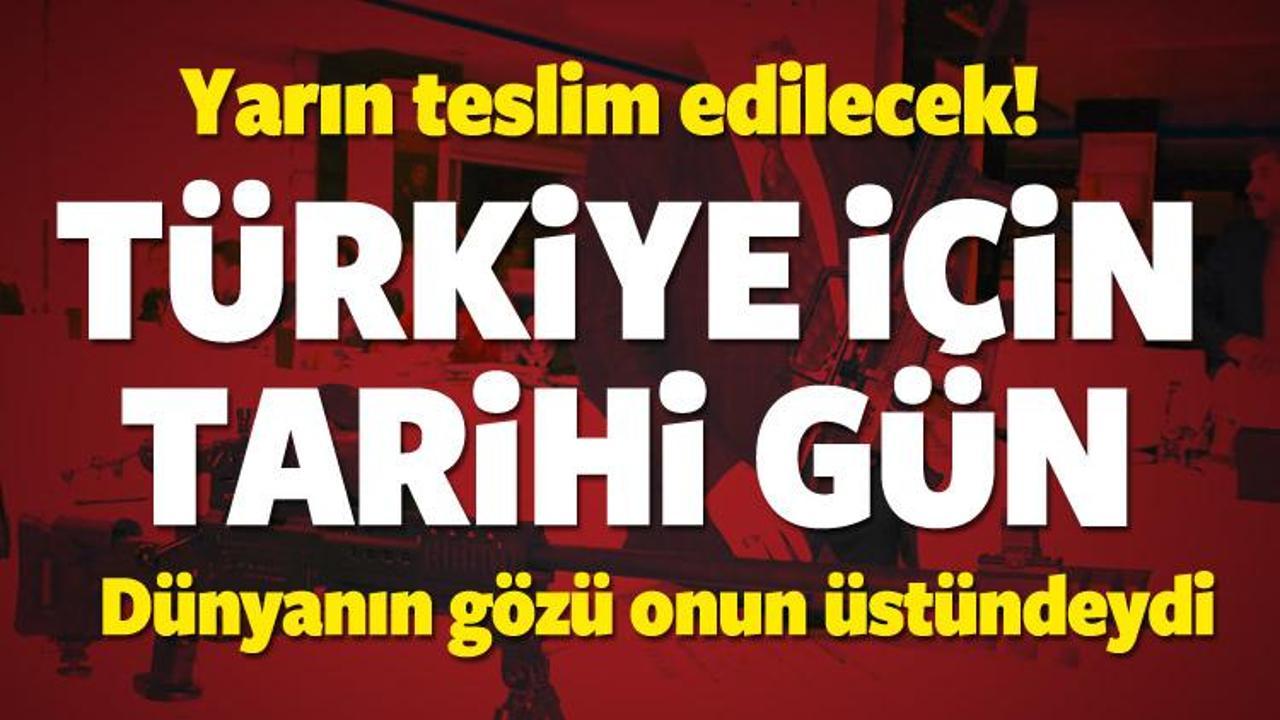 Milli t&uuml;fek MPT-76 yarın teslim edilecek