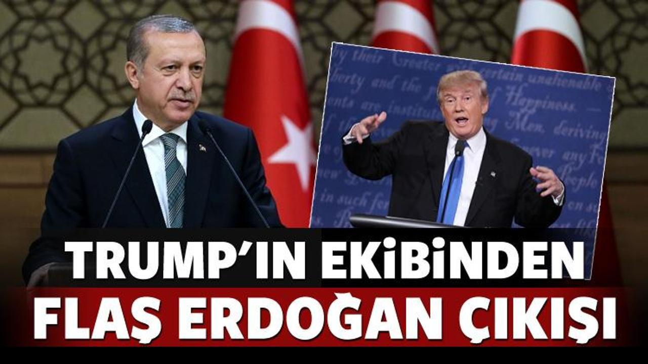 Trump yönetiminden flaş Erdoğan çıkışı!