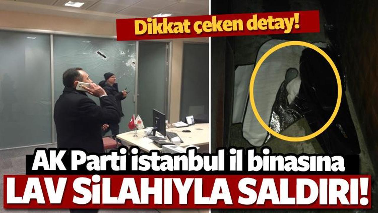 AK Parti İstanbul il binasına saldırı girişimi
