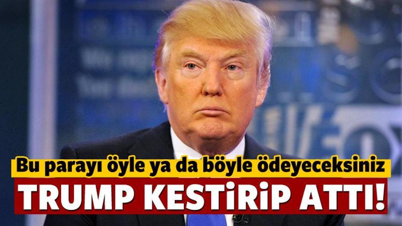 Beyaz Saray: Parayı öyle ya da böyle ödeyeceksiniz