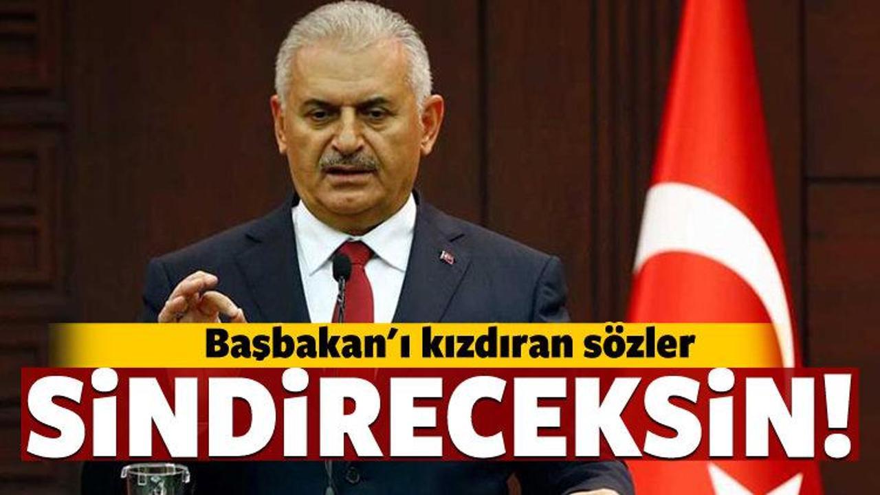 Başbakan'dan Kılıçdaroğlu'na: Sindireceksin!