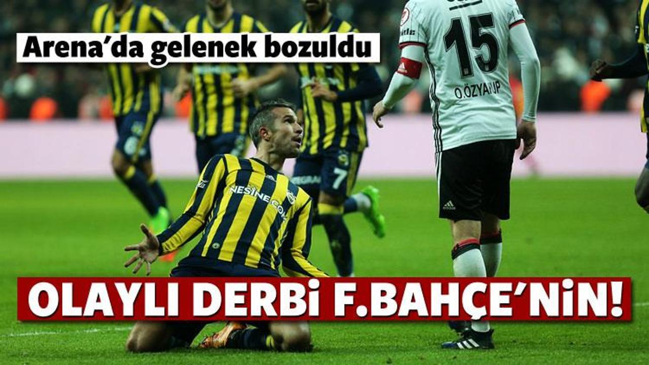 Arena'da olaylı derbi Fenerbah&ccedil;e'nin!