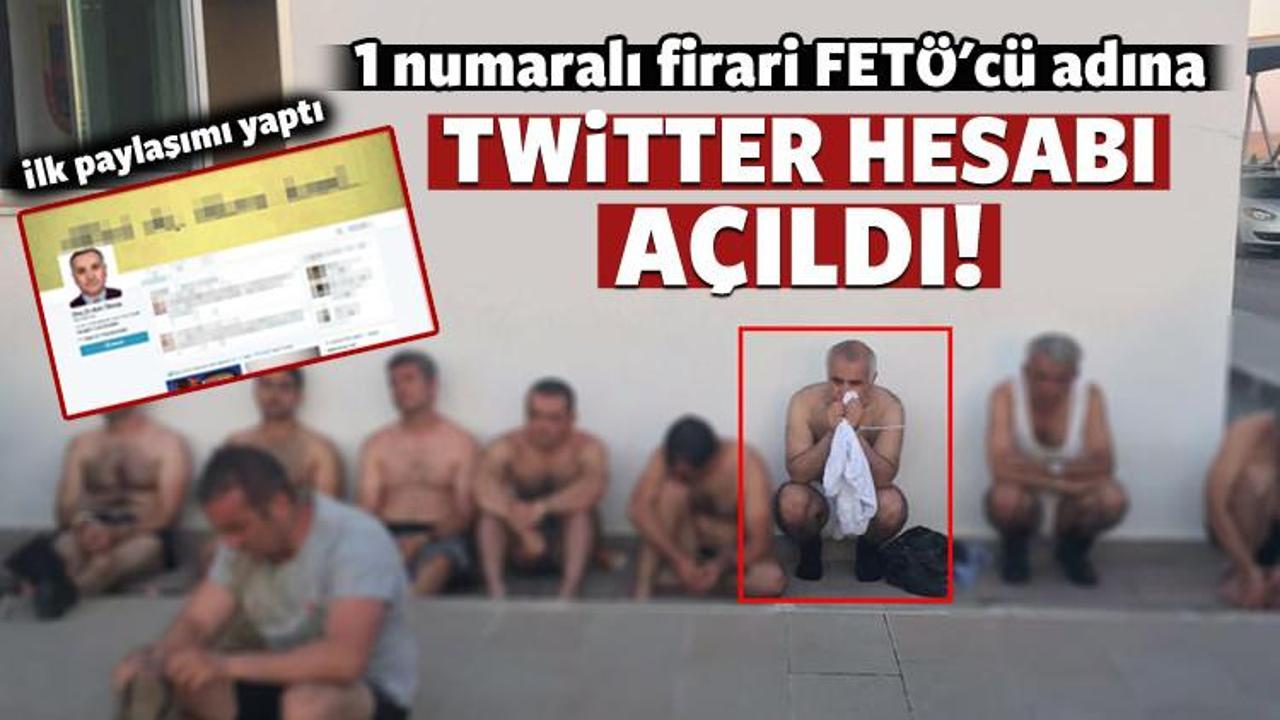 Firari FETÖ'cü Öksüz adına twitter hesabı açıldı