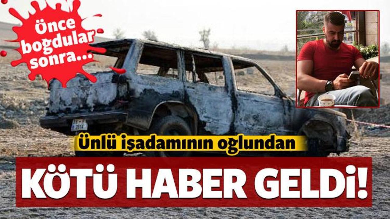Ka&ccedil;ırılan &uuml;nl&uuml; iş adamının oğlundan k&ouml;t&uuml; haber!