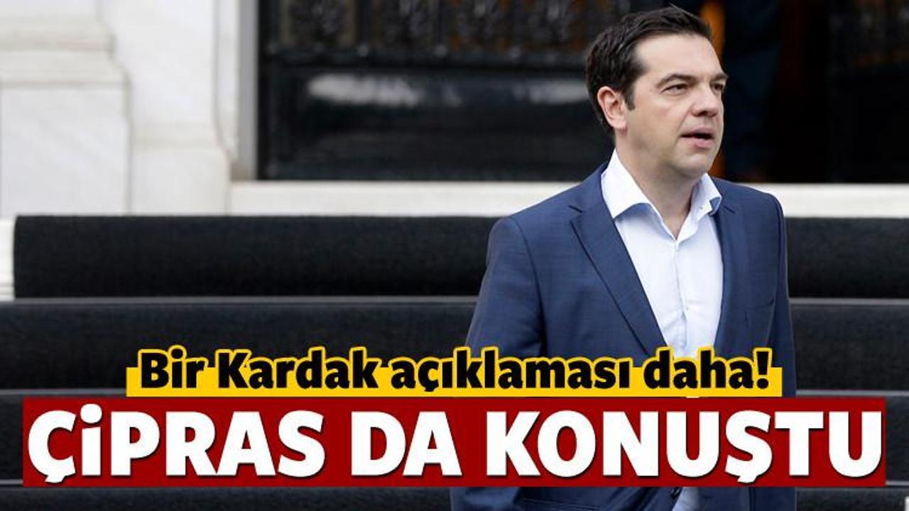 Yunanistan Başbakanı Çipras'tan Kardak açıklaması
