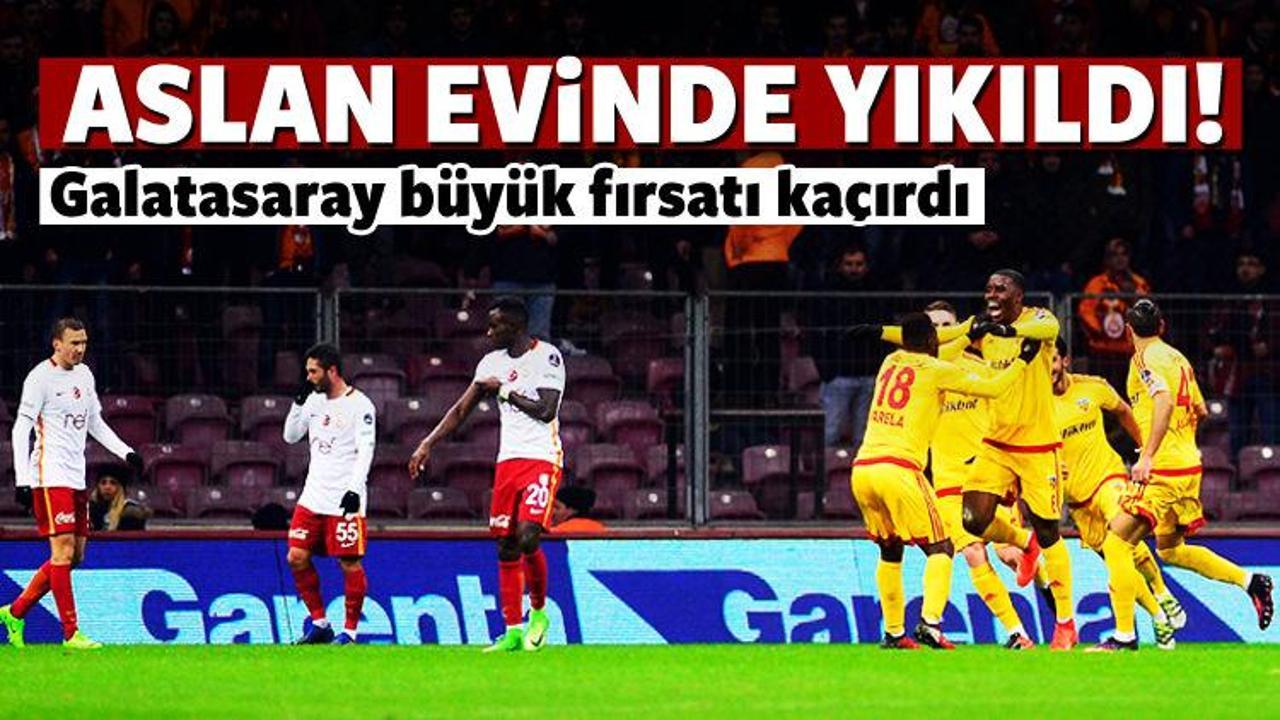 Galatasaray Arena'da yıkıldı!