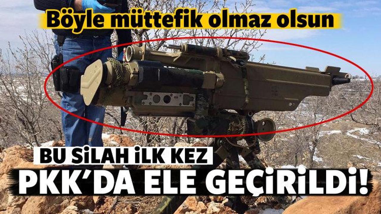 PKK'ya ait füze ateşleyicisi ele geçirildi