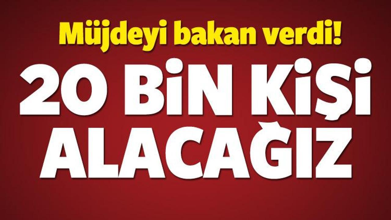 Yılmaz: 20 bin &ouml;ğretmen alımı yapacağız