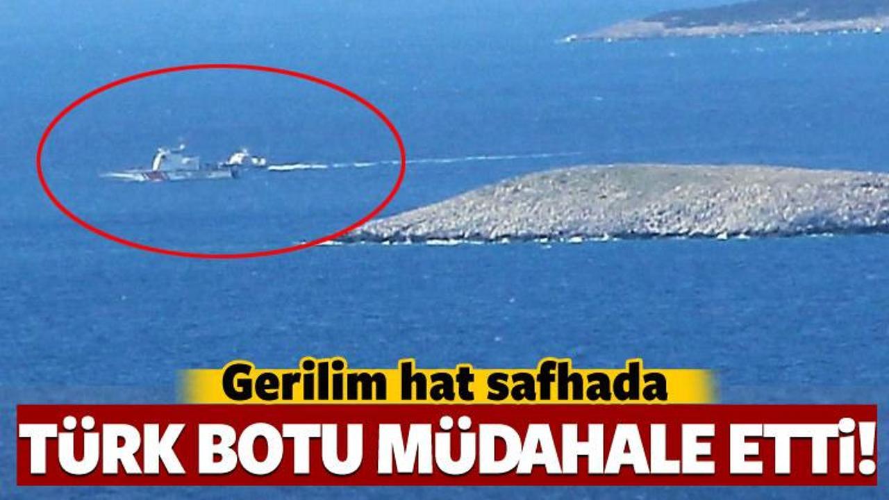 Gerilim hat safhada! Türk botu müdahale etti