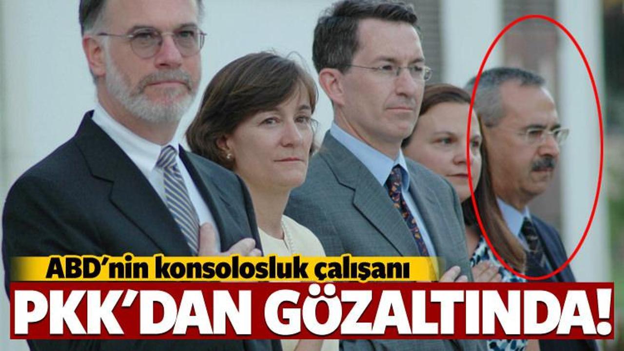 ABD'nin konsolosluk &ccedil;alışanı PKK'dan g&ouml;zaltında