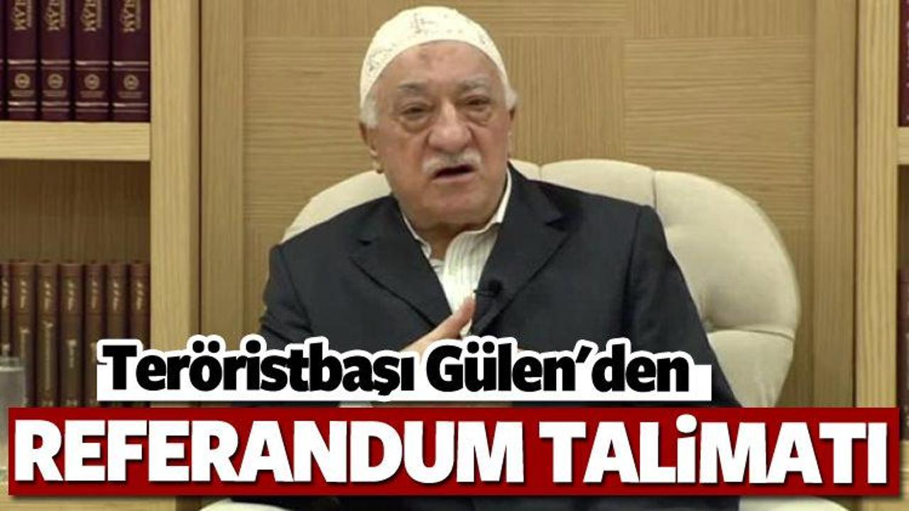 FETÖ elebaşı Gülen'den referandum talimatı