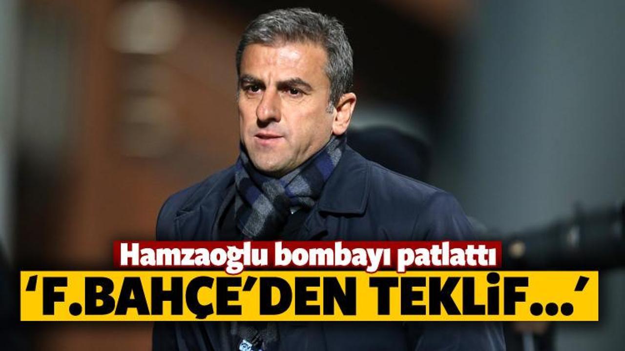Hamzaoğlu'ndan Fenerbahçe açıklaması! 'Teklif...'