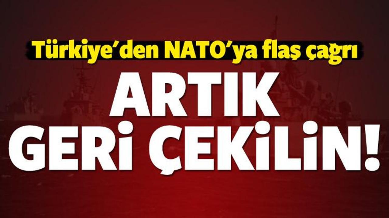 Türkiye'den NATO'ya çağrı! Artık çekilin...