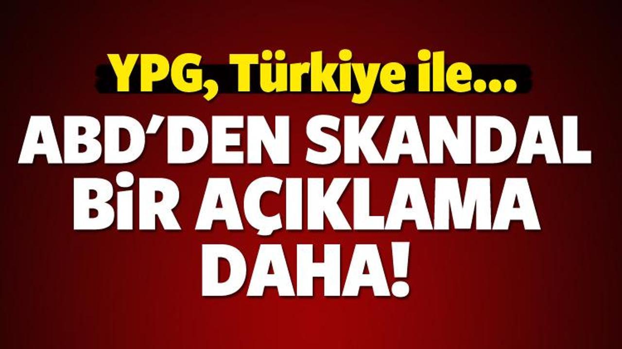 ABD'den bir skandal YPG açıklaması daha!