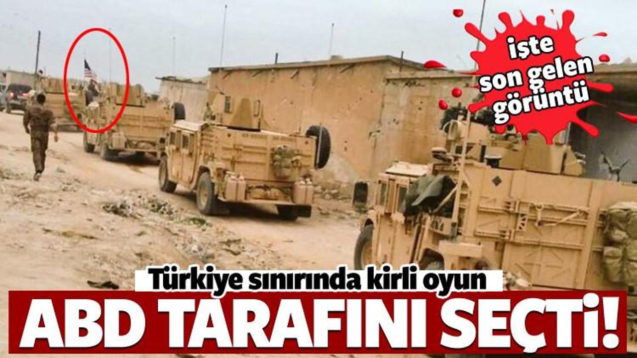 ABD'nin askeri konvoyu M&uuml;nbi&ccedil;'te g&ouml;r&uuml;nt&uuml;lendi!