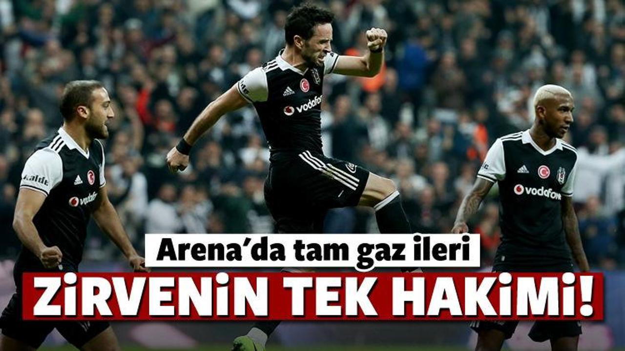 Beşiktaş zirvenin tek hakimi!