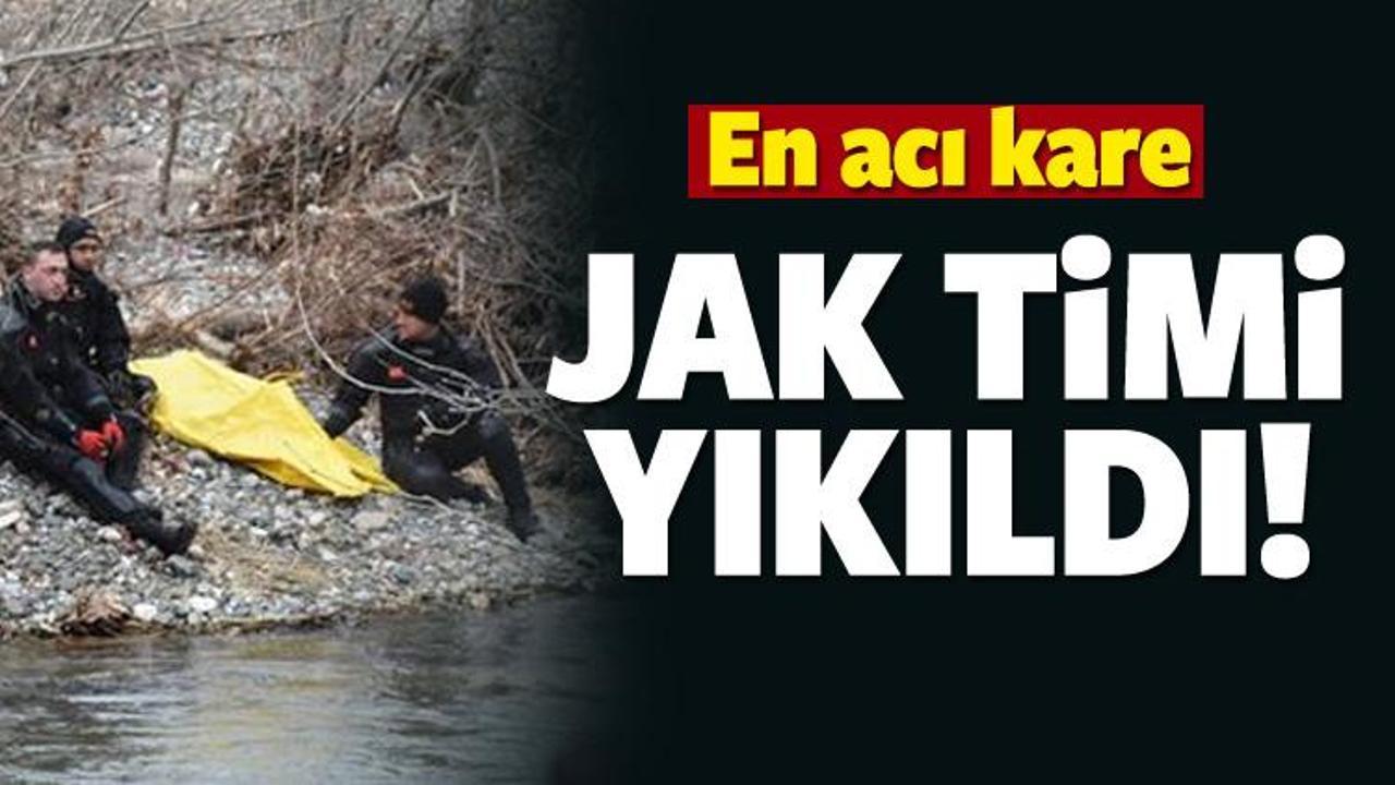 En acı kare... JAK timi yıkıldı