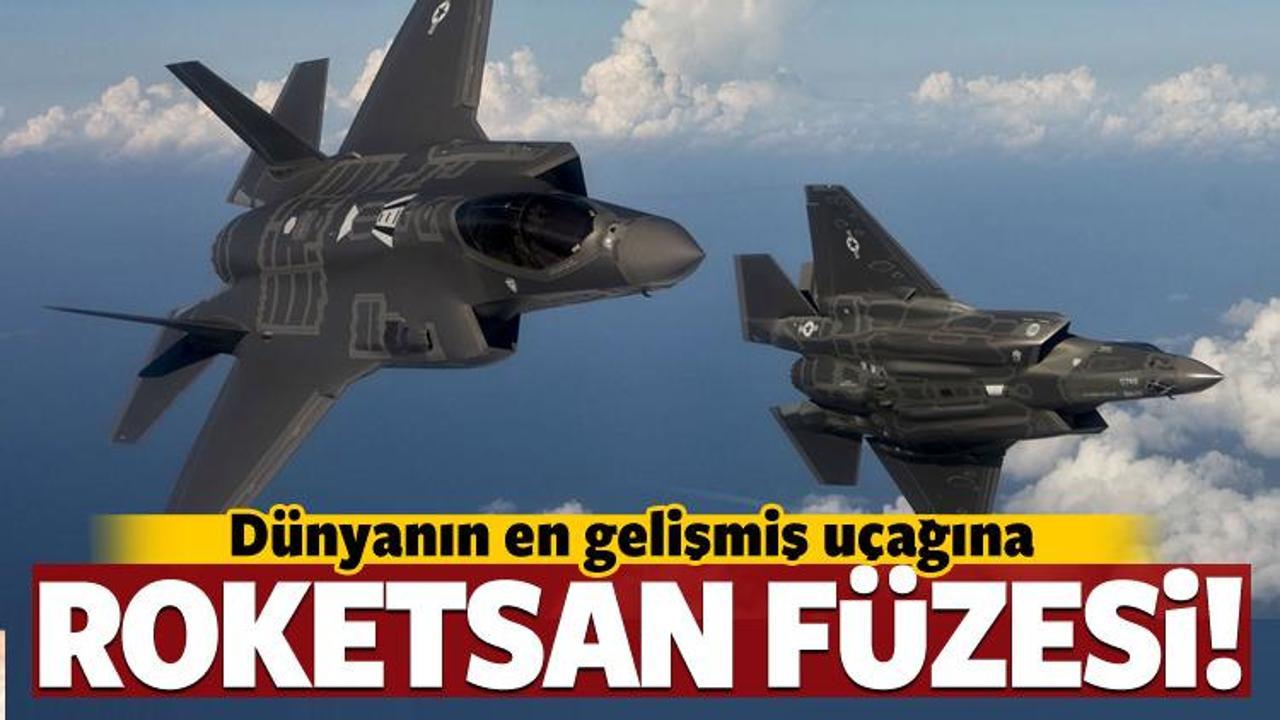  F35 savaş uçaklarına Türk füzesi!