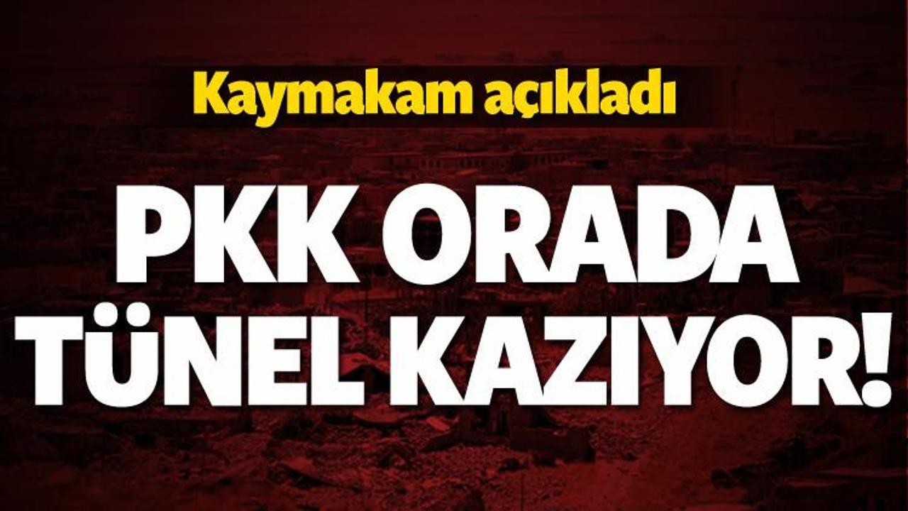 PKK, Sincar Dağı'nda tünel kazmaya başladı!