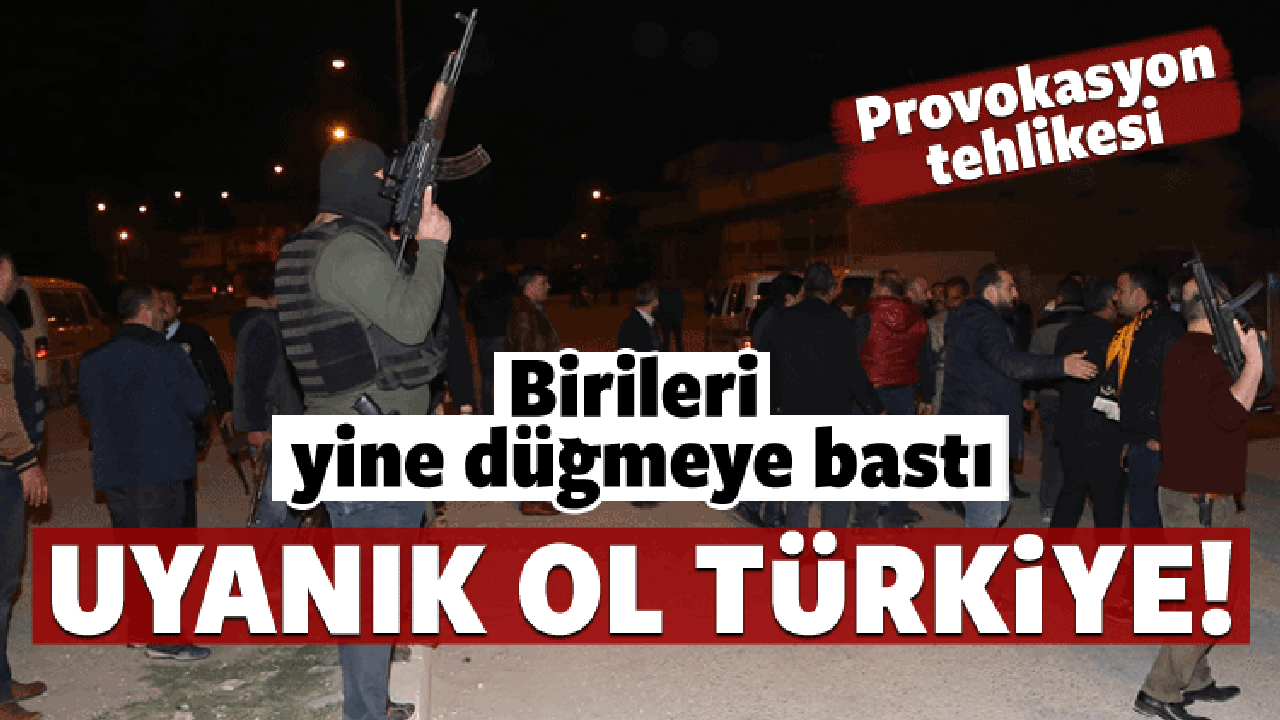Türkiye'de korkutan provokasyon!