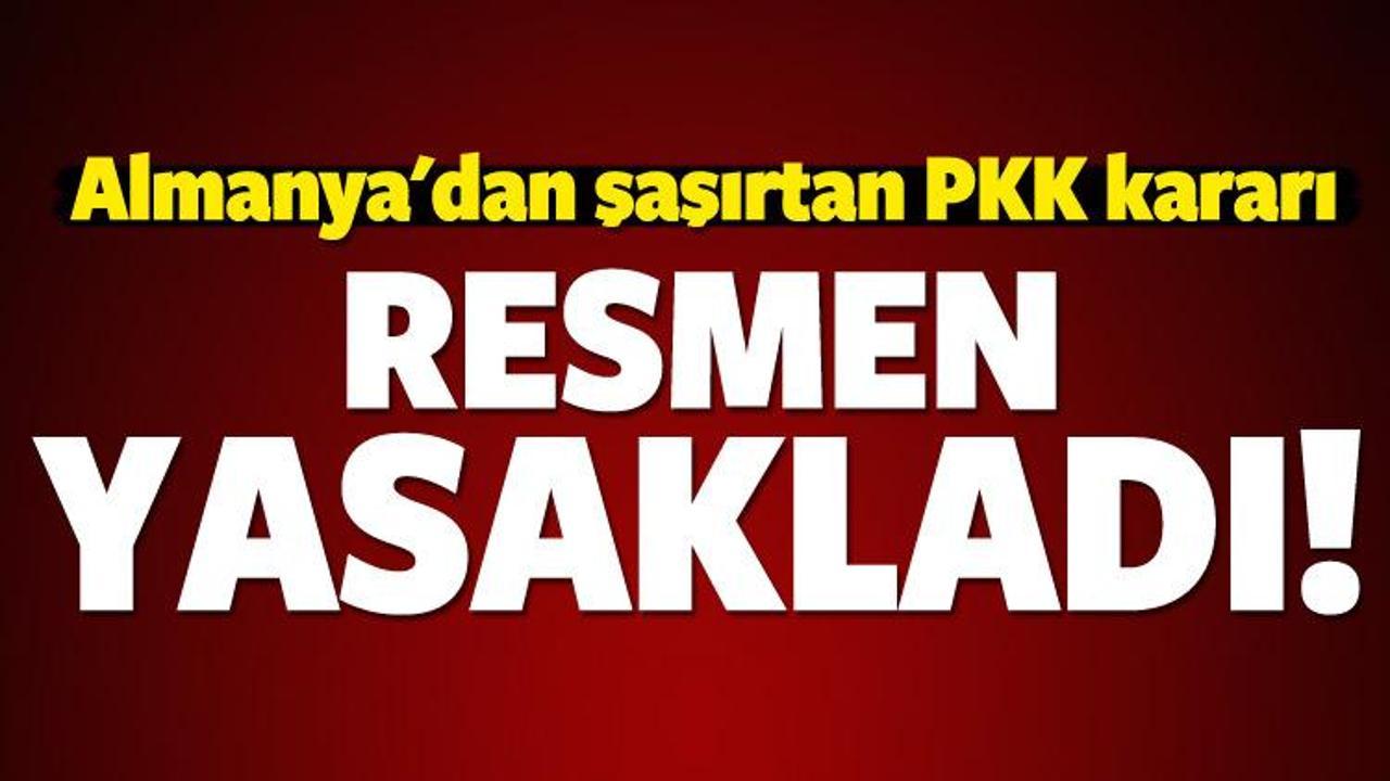 Almanya'dan şaşırtan PKK kararı!