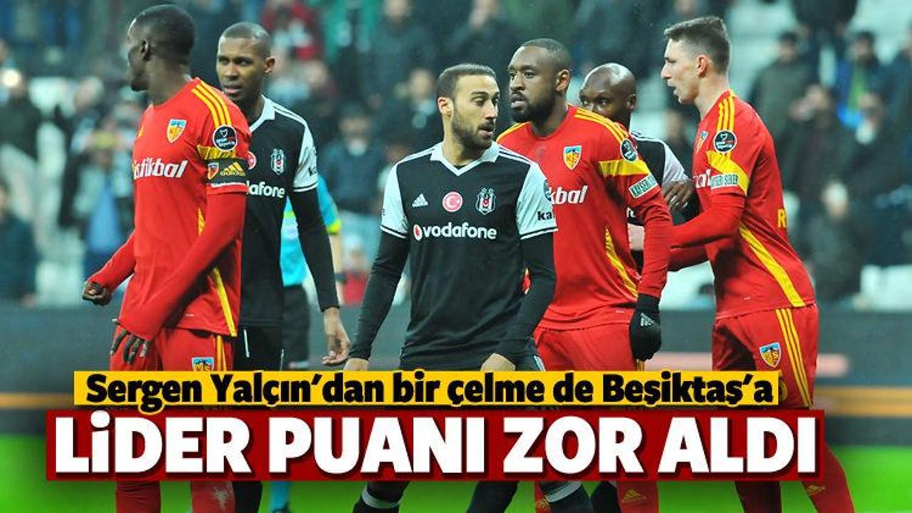 Sergen Yalçın'dan bir çelme de Beşiktaş'a