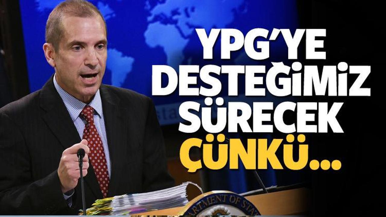Mark Toner: YPG'ye desteğimiz sürecek çünkü...