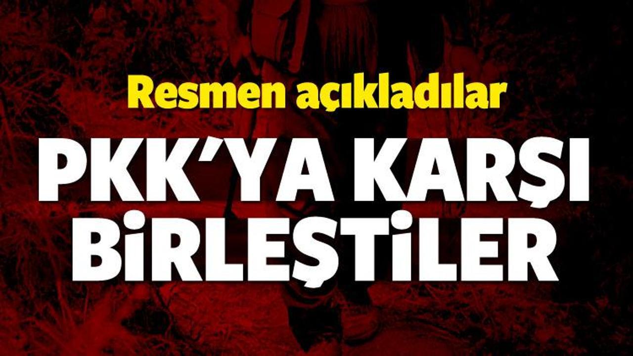 PKK'ya karşı birleştiler!