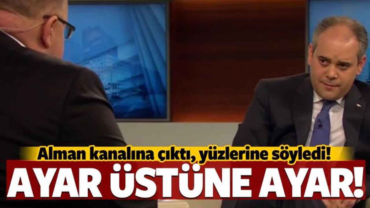 Alman kanalında ayar &uuml;st&uuml;ne ayar!