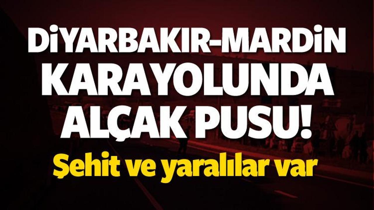 Diyarbakır- Mardin karayolunda patlama!
