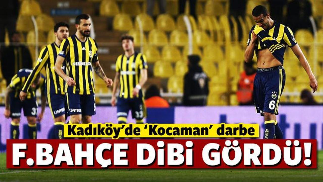 Fenerbahçe dibi gördü!