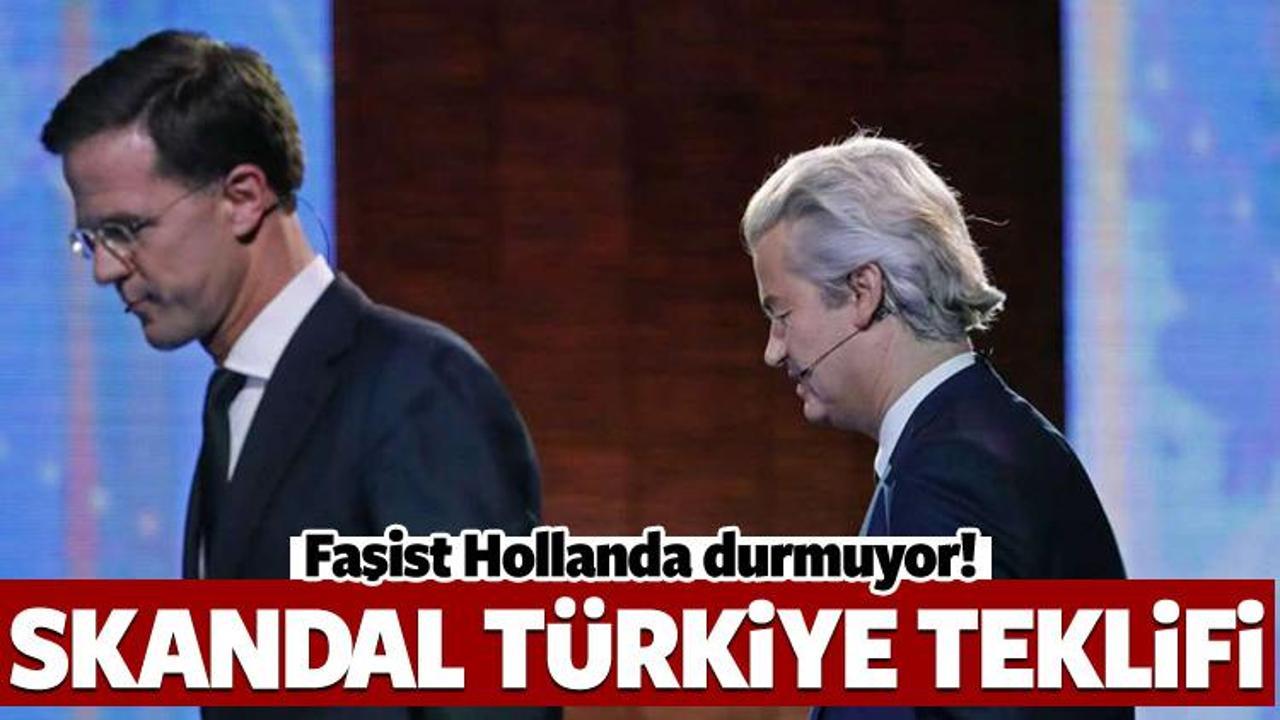 Rutte ile Wilders arasında 'Türkiye' tartışması