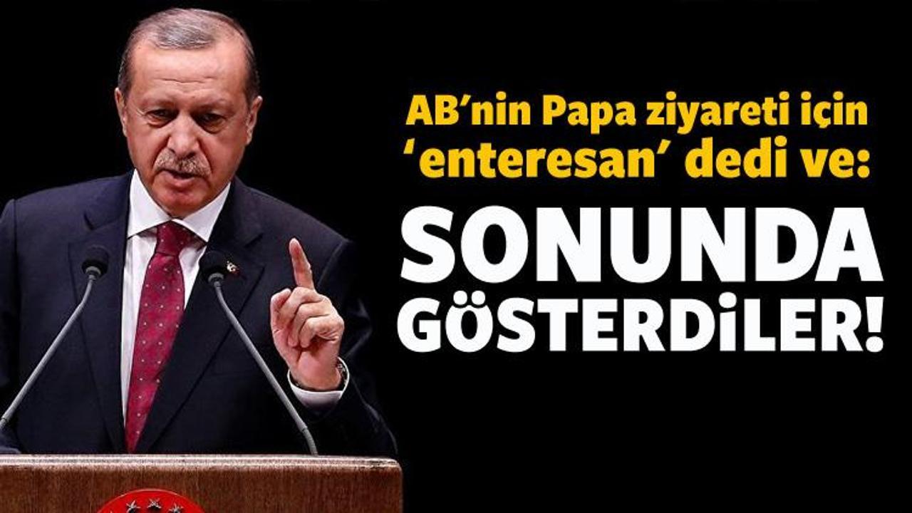 Erdoğan: Sonunda zihniyetlerini belli ettiler