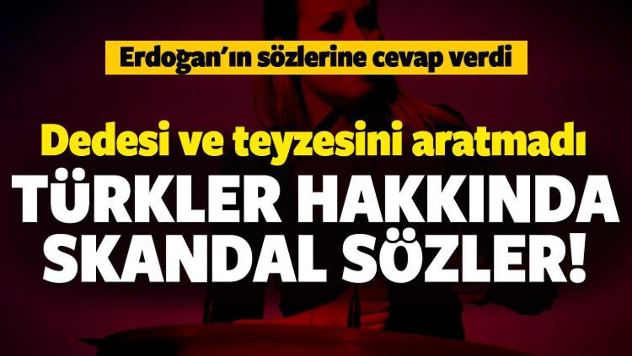 Türkler hakkında skandal sözler