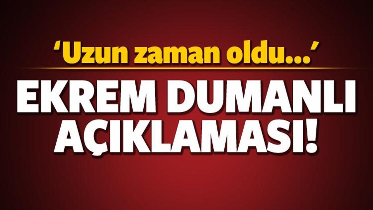 Beşiktaş'tan Ekrem Dumanlı açıklaması!