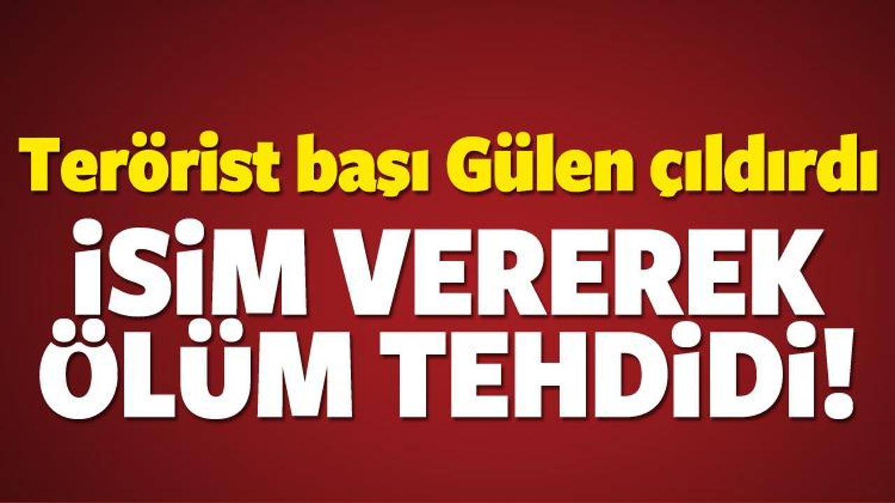 FET&Ouml; elebaşı G&uuml;len'den al&ccedil;ak tehdit
