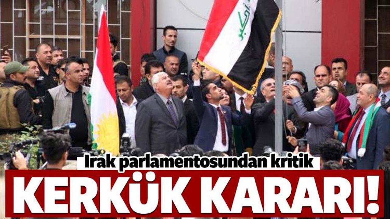 Irak Parlamentosu'ndan 'Kerkük' kararı!