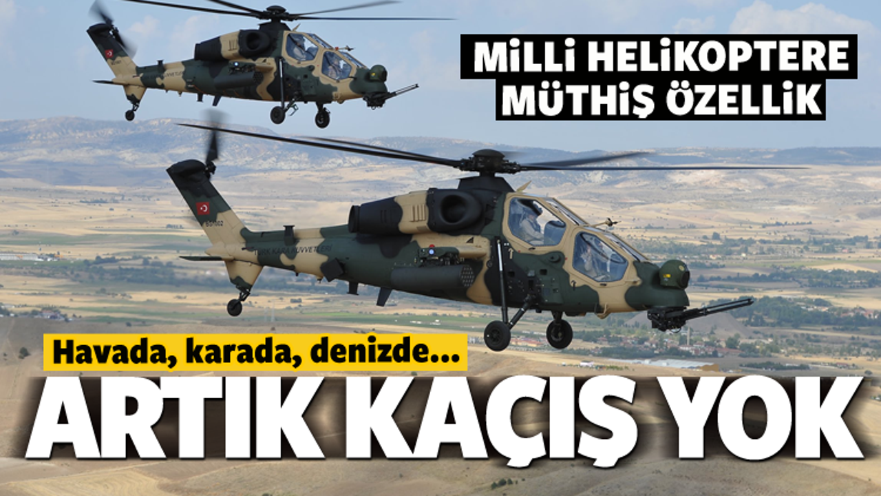 Milli helikoptere 'L-UMTAS' füzesi