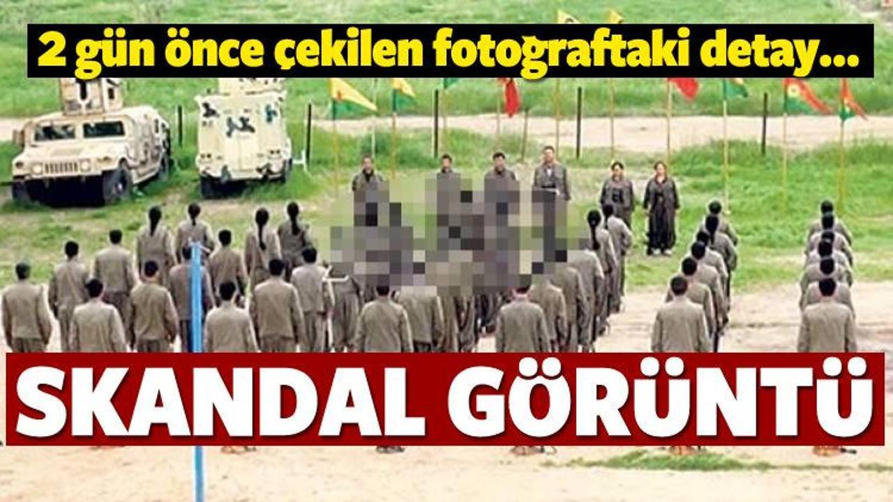 Skandal görüntüler ortaya çıktı! PKK ve ABD...