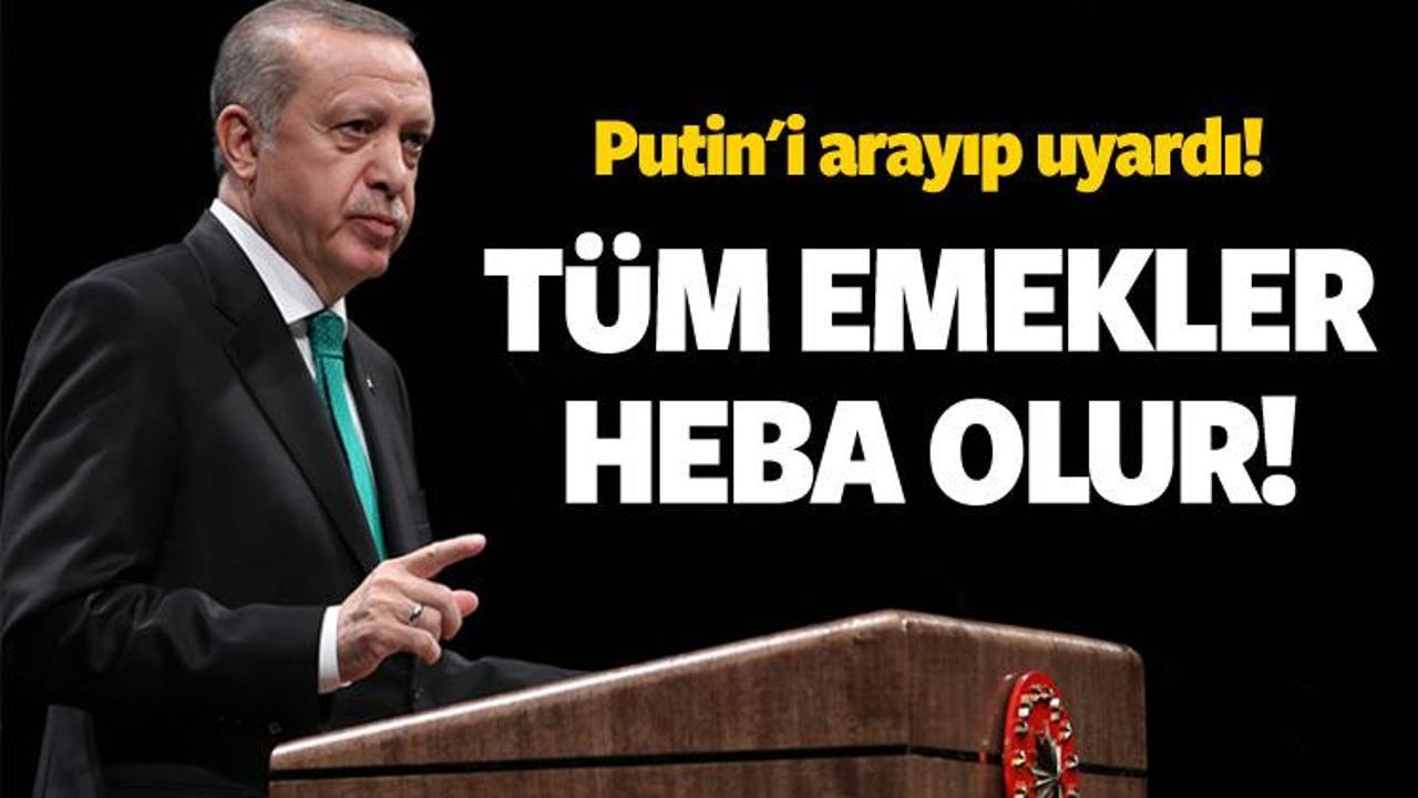 Erdoğan'dan İdlib tepkisi! Kabul edilemez 