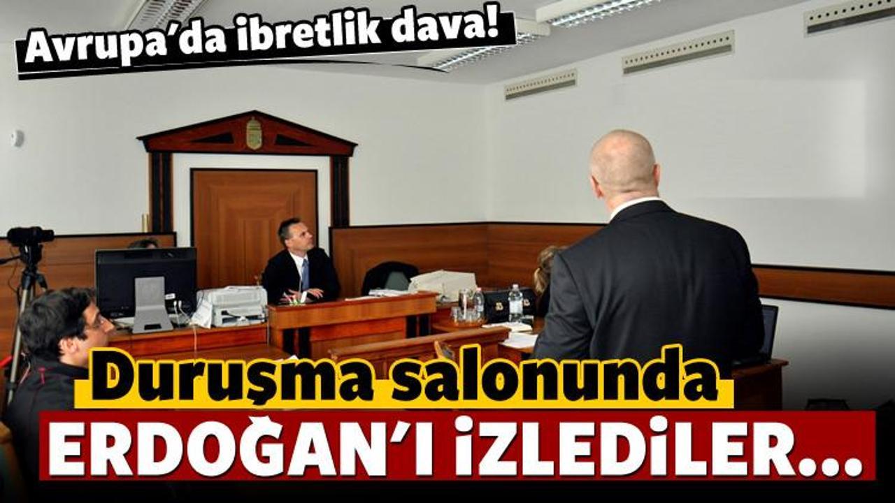 Mahkemede Erdoğan videosu izletildi